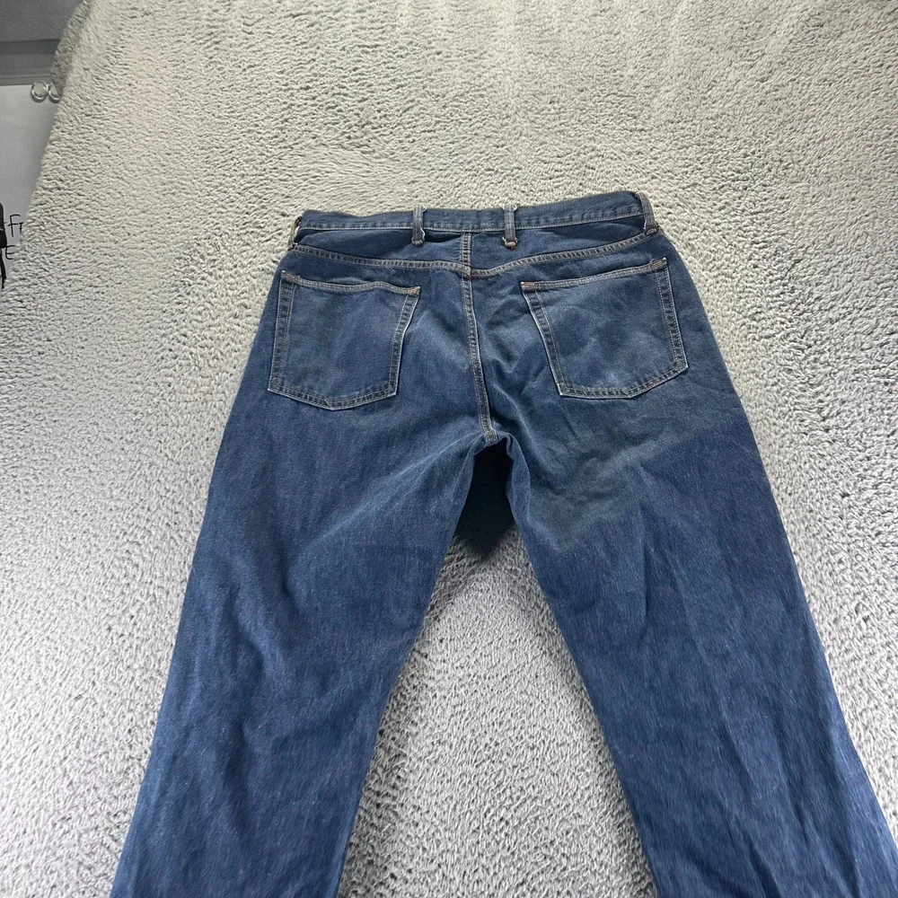 Gap Jeans Mens 36x34 Blue Cotton Denim Straight Leg Casual‎ Outdoor Workwear